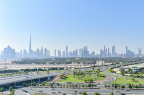 Luxury Escapes - Brand New Studio with View - Azizi Farhad Jaddaf